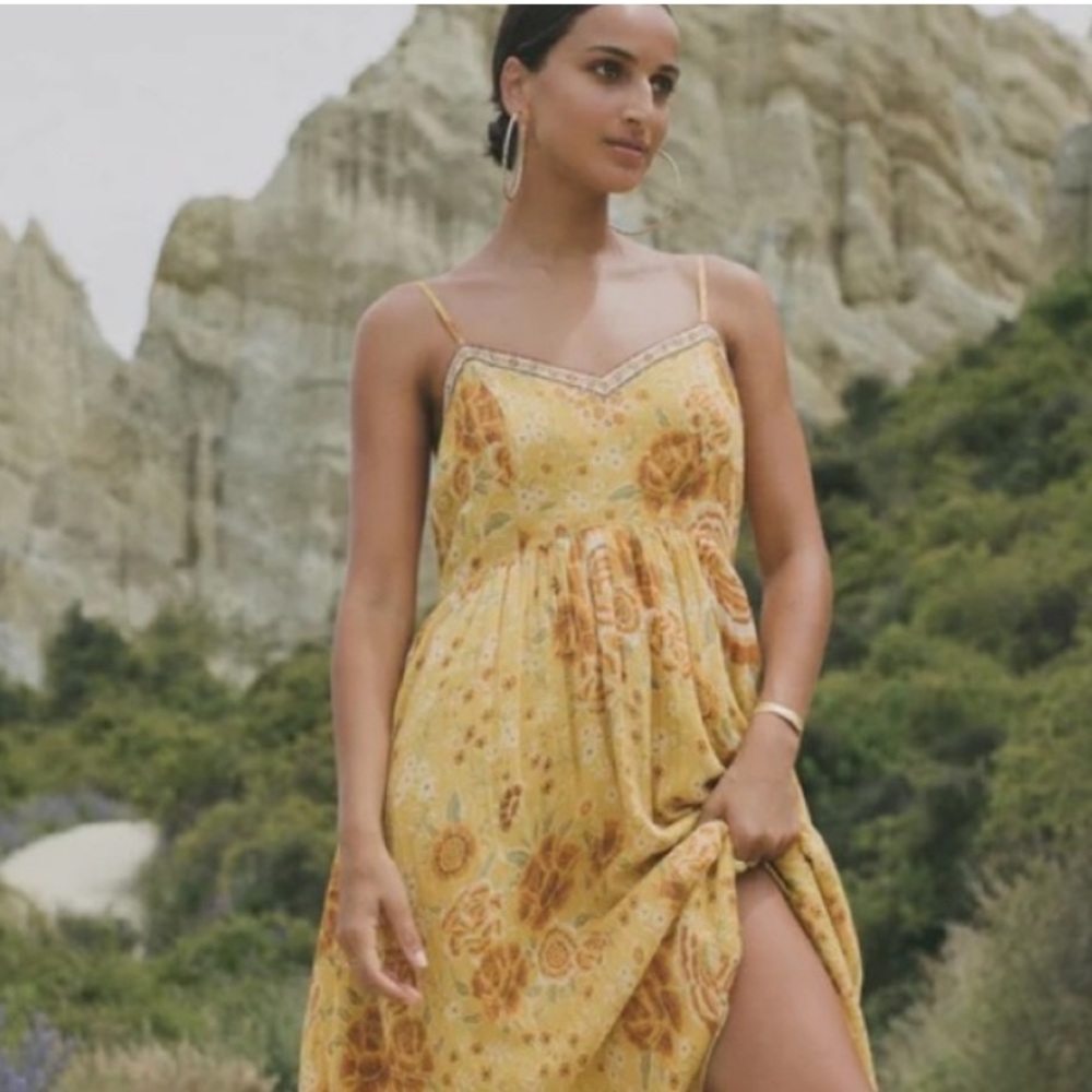 RARE SPELL Mystic Sunflower dress - Picture 6 of 16